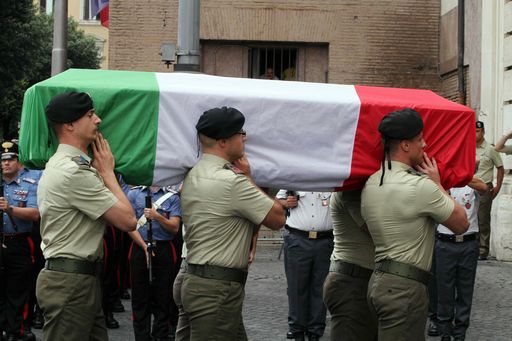 Afghanistan/ A Roma i funerali di Tuccillo, 