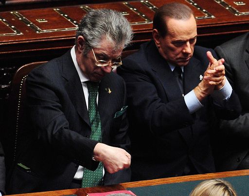 Berlusconi contro Bossi: Dissento, Italia ci sarà sempre