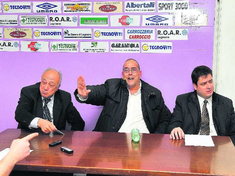 Giacomo Tarabbia, Alessio Fiore e Paolo Giordani successori di Pippo Resta nella guida dell'Ac Legnano