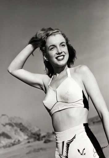Cinema/ All'asta cento foto inedite di Marilyn Monroe