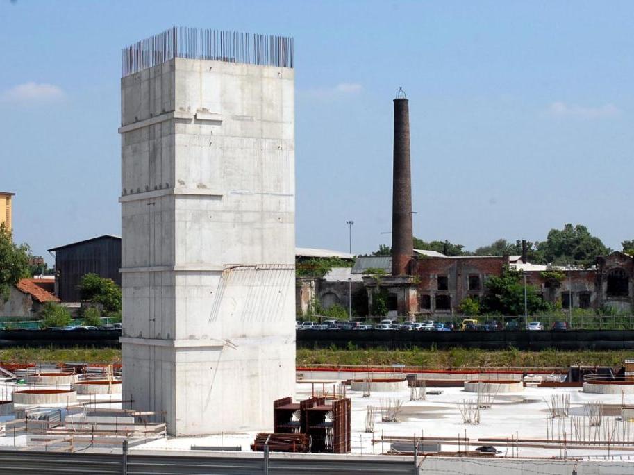 L'ex area Isi di Saronno, al centro dell'inchiesta