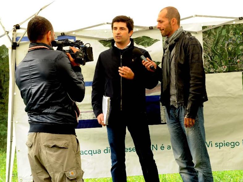 Max Laudadio con Antonio Nidoli (Blitz)