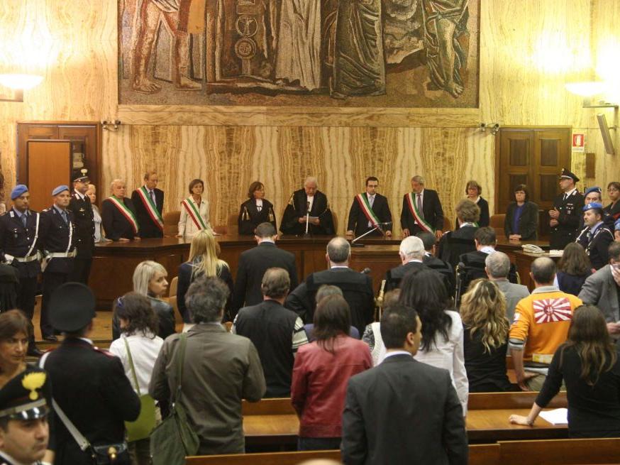 Il processo di primo grado a Busto (Archivio)