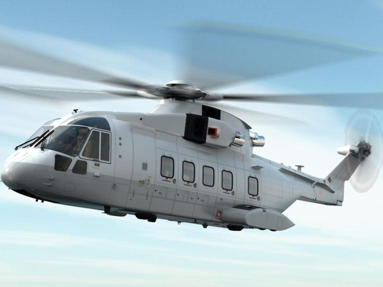 Un elicottero Augusta Westland AW101