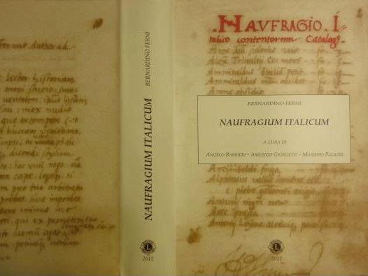 La copertina del Naufragium Italicum