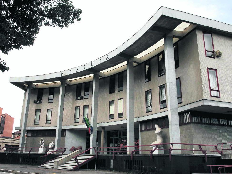 Il tribunale di Gallarate (Archivio)