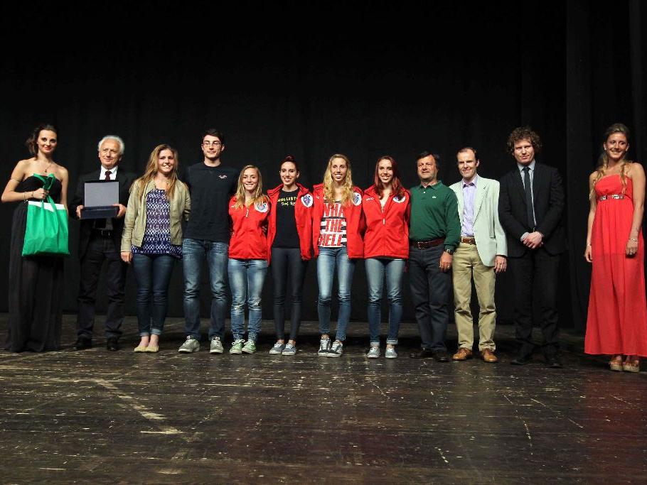 Alcuni degli atleti varesini premiati dal Coni (Blitz)