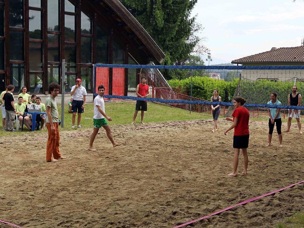 Una fase del torneo di calcetto delle Insubriadi (Blitz)