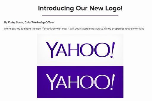 Yahoo Arriva Il Nuovo Logo Nessun Cambiamento Radicale