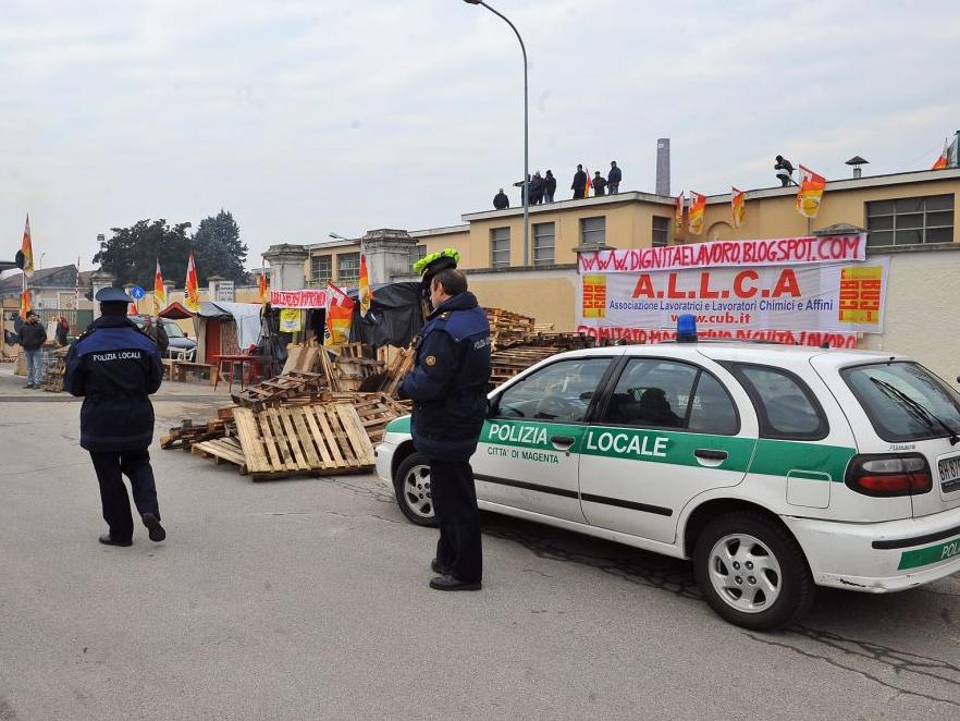 Proteste dei lavoratori dell'ex Novaceta