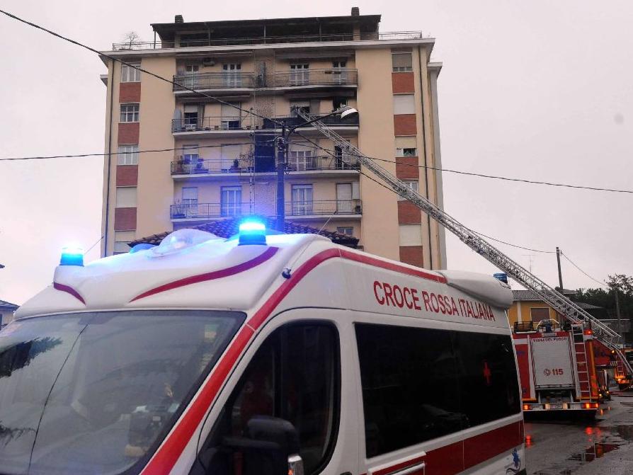 Il palazzo in cui è morta Anna La Rosa