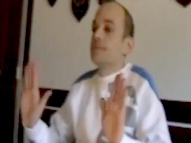 Alberto Biggiogero durante l'interrogatorio col pm Agostino Abate