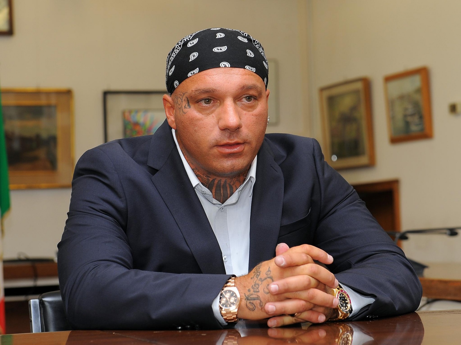 Mirko Rosa, notte di fuoco