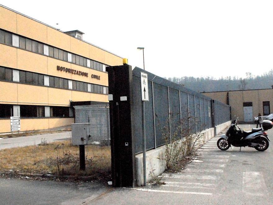 La sede della Motorizzazione civile