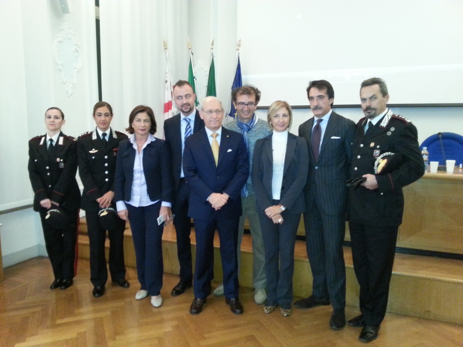 Da sinistra: Maria Dolores Rucci, Alessandra Cerreti, Gerardine Corona e Maria Olga Guerraggio (Foto Zidda)