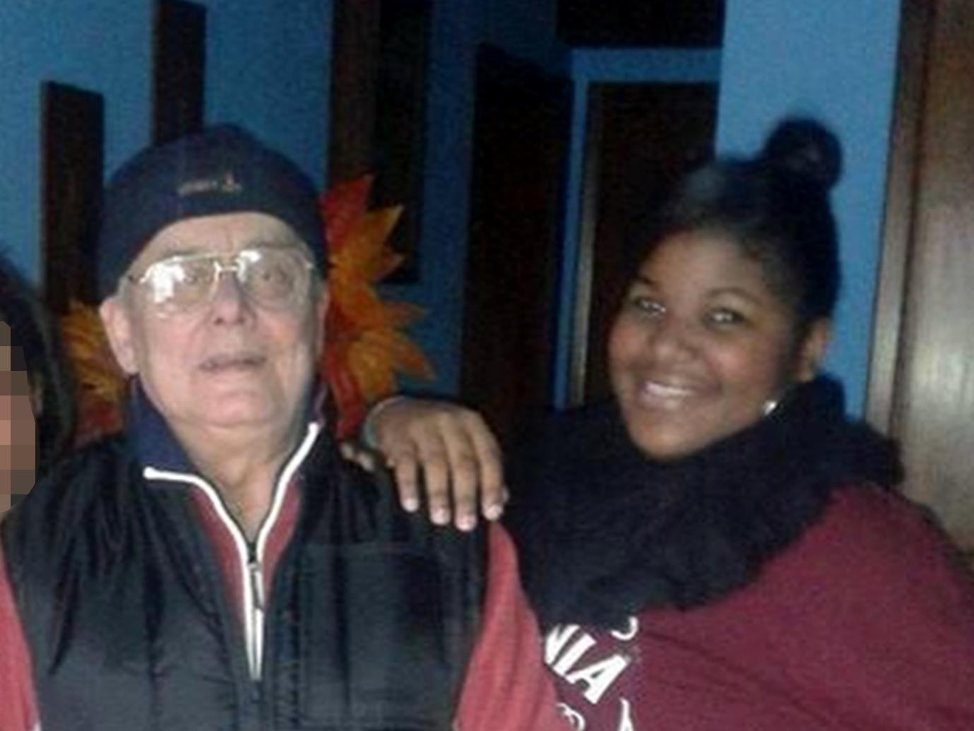 Giorgio Levati con la nipote Adriana