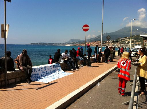 Migranti a Ventimiglia: nostra lotta è per i diritti umani