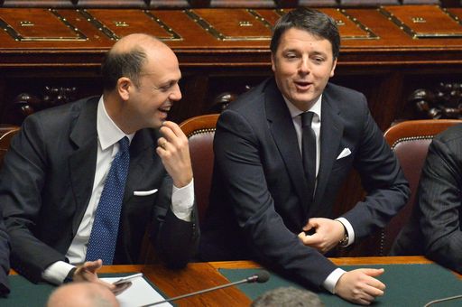 Renzi incontra Alfano a palazzo Chigi