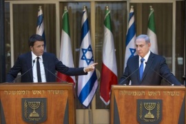 M.O., Renzi: pace possibile solo con due Stati e due popoli