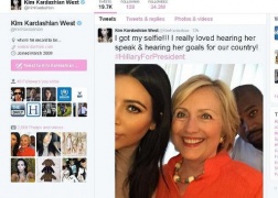 Clinton-Kardashian: il selfie che oscura dibattito repubblicano
