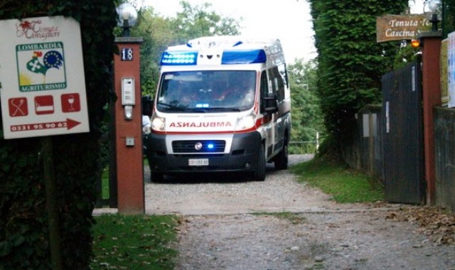 I soccorsi a Giuliana Tovaglieri (foto Zidda)