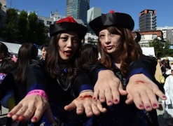 Cina, per Halloween vietata metropolitana agli zombie a Guangzhou