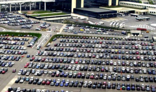 I parcheggi al terminal 1 di Malpensa