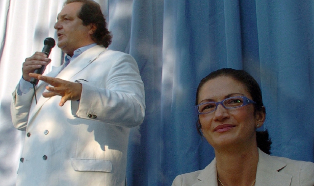 Paola  e Giampiero Reguzzoni, possibili candidati per il “dopo Farioli)  (Foto Blitz)