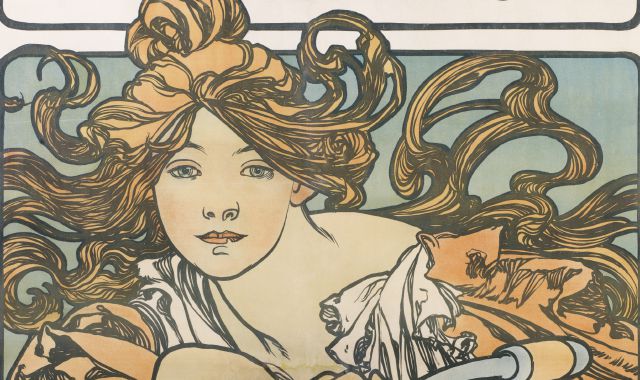 «Cycles Perfecta» (1902) di Alfons Mucha