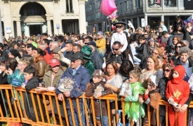 Carnevale freddo e bagnato 