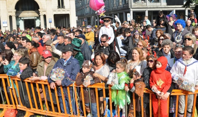 Carnevale freddo e bagnato