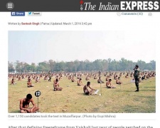 India, tutti in mutande per non copiare ad un esame esercito
