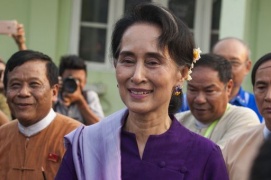 Aung San Suu Skyi indicata come membro del governo in Myanmar