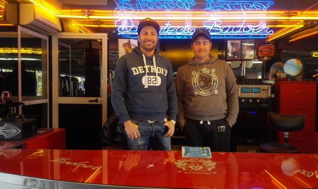 I fratelli Massimiliano e Mauro Badoer