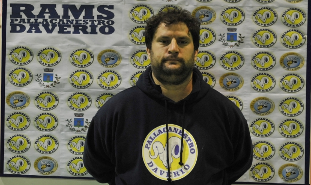 Filippo Baroggi, coach dei Rams Daverio
