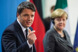 Immigrati, Renzi: Eurobond? Se Merkel ha altre proposte le dica
