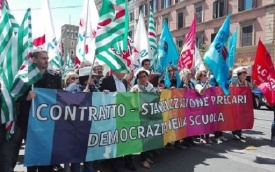 Scuola in sciopero, cortei in tutta Italia: 