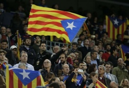 Spagna, sì a bandiere indipendentiste catalane a finale Coppa