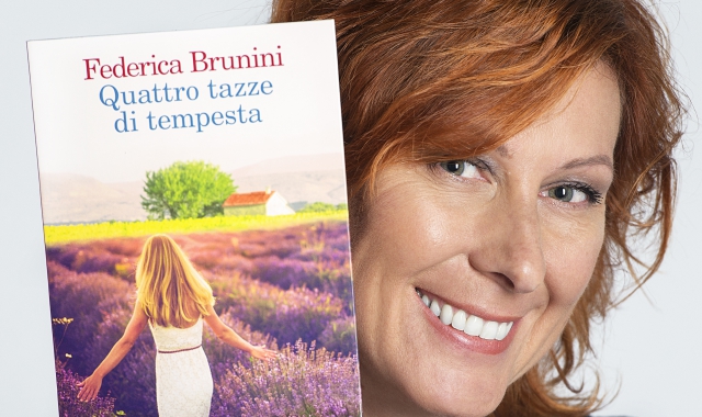 Federica Brunini (foto di Daniela di Rosa) è autrice di  «Quattro tazze di tempesta»