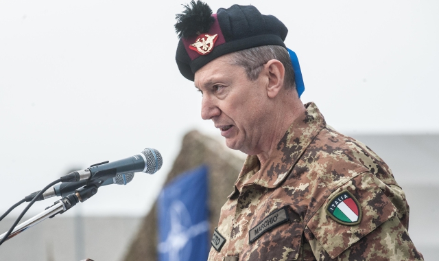 Il generale Riccardo Marchiò guida il Comando di reazione rapida di Solbiate 