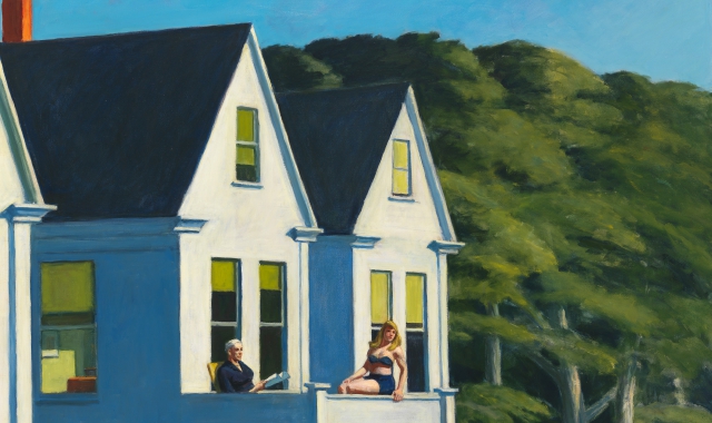 «Second story sunlight» (1960) di Edward Hopper