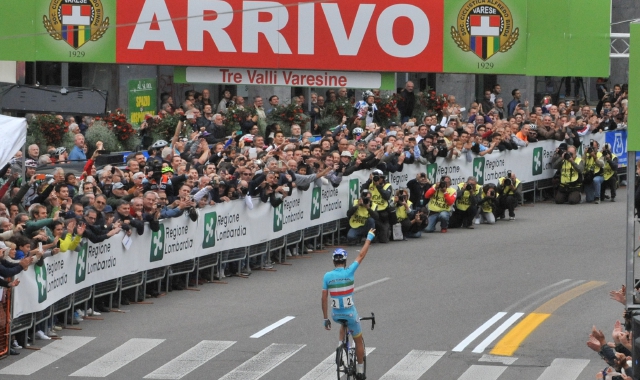 Il trionfo di Vincenzo Nibali alla Tre Valli 2015 