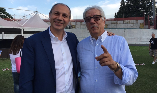 Gabriele Ciavarrella con Antonio Massaro (Blitz)