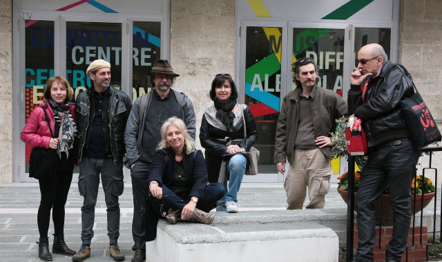 Da sinistra: Paola Grappiolo, Vittorio D’Ambros, Angelo Zilio, Stella Ranza, Debora Ferrari, Samuele Arcangioli e Luca Traini