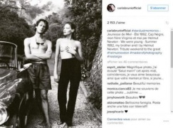Carla Bruni debutta su Instagram con un topless