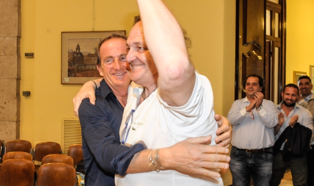 Antonelli e Farioli, il neo sindaco e il predecessore. Sarà lui il presidente del Consiglio comunale?