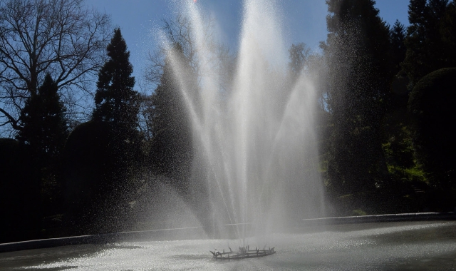 La fontana dei Giardini Estensi