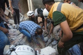 Sira, quattro ospedali colpiti da bombardamenti vincino ad Aleppo