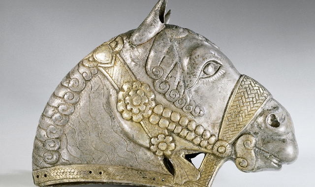 «Testa di cavallo» del IV secolo dopo Cristo proveniente dal Louvre