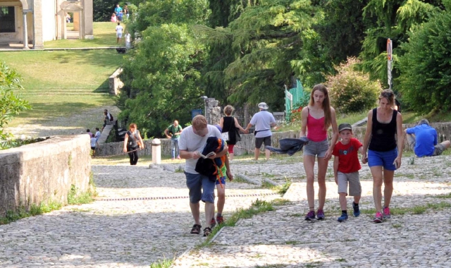 Il Sacro Monte resta una delle mete più ambite per i turisti